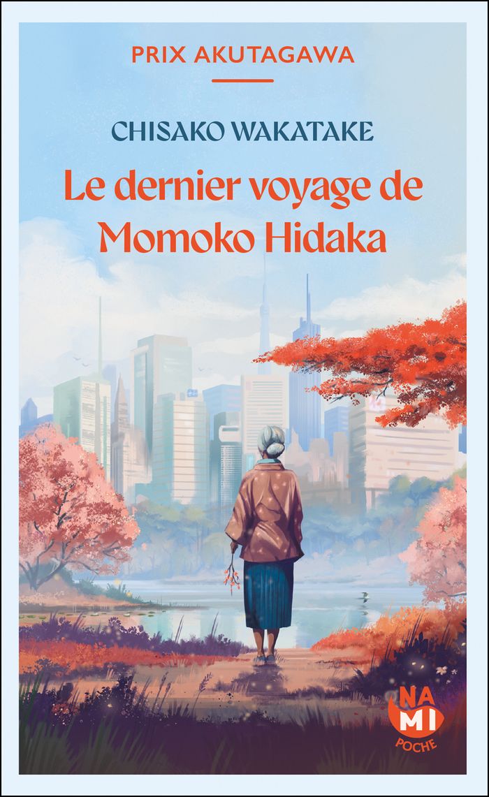 Couverture du livre « LE DERNIER VOYAGE DE MOMOKO HIDAKA » de Chisako Wakatake, librairie Les Contes Infusés à Corte