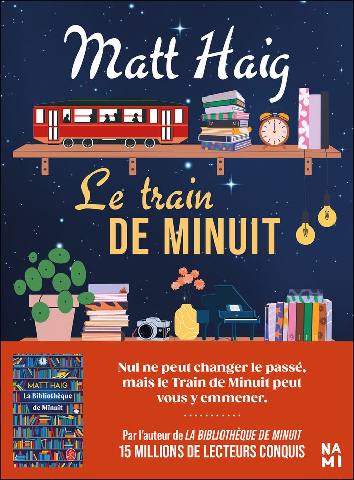 Couverture du livre « LE TRAIN DE MINUIT - NUL NE PEUT CHANGER LE PASSE, MAIS LE TRAIN DE MINUIT PEUT VOUS Y EMMENER. », librairie Les Contes Infusés à Corte