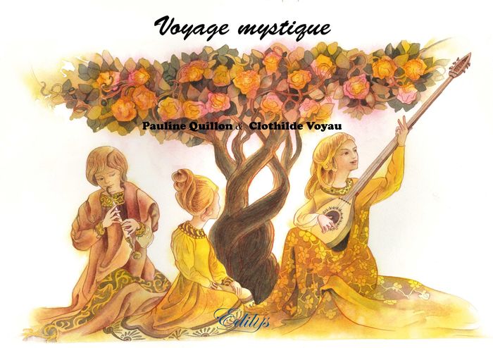 Couverture du livre « Voyage mystique » de Pauline Quillon, librairie Les Contes Infusés à Corte