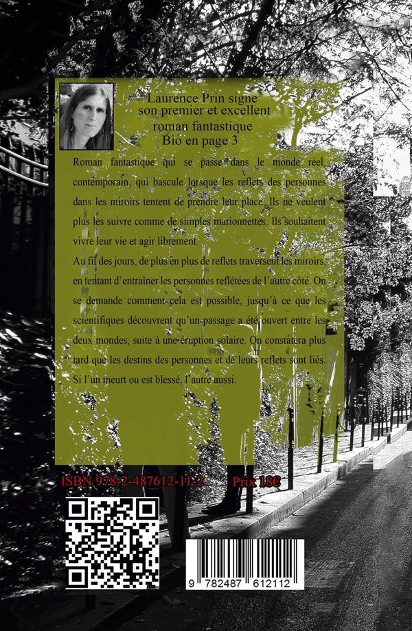 Quatrième de couverture de « UN MARDI SOIR... - QUAND LES REFLETS PRENNENT VIE : UN THRILLER FANTASTIQUE ENTRE REALITE ET MIROIR »