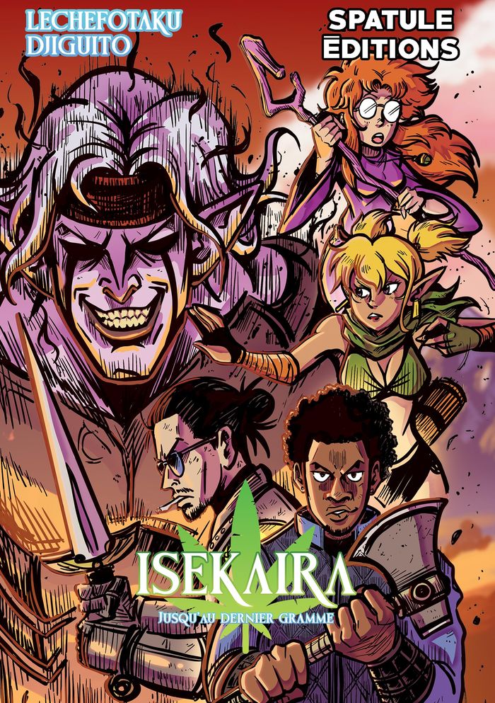 Couverture du livre « Jusqu'au dernier gramme » de Le Chef Otaku, librairie Les Contes Infusés à Corte