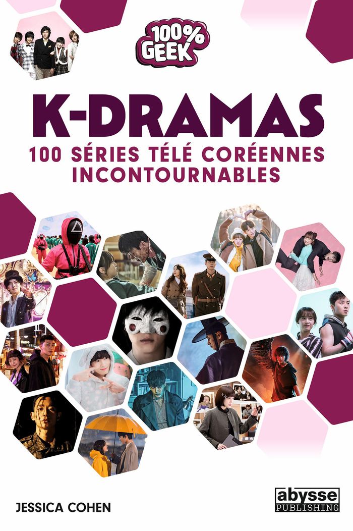 Couverture du livre « K-dramas : 100 séries télé coréennes incontournables » de Jessica Cohen, librairie Les Contes Infusés à Corte