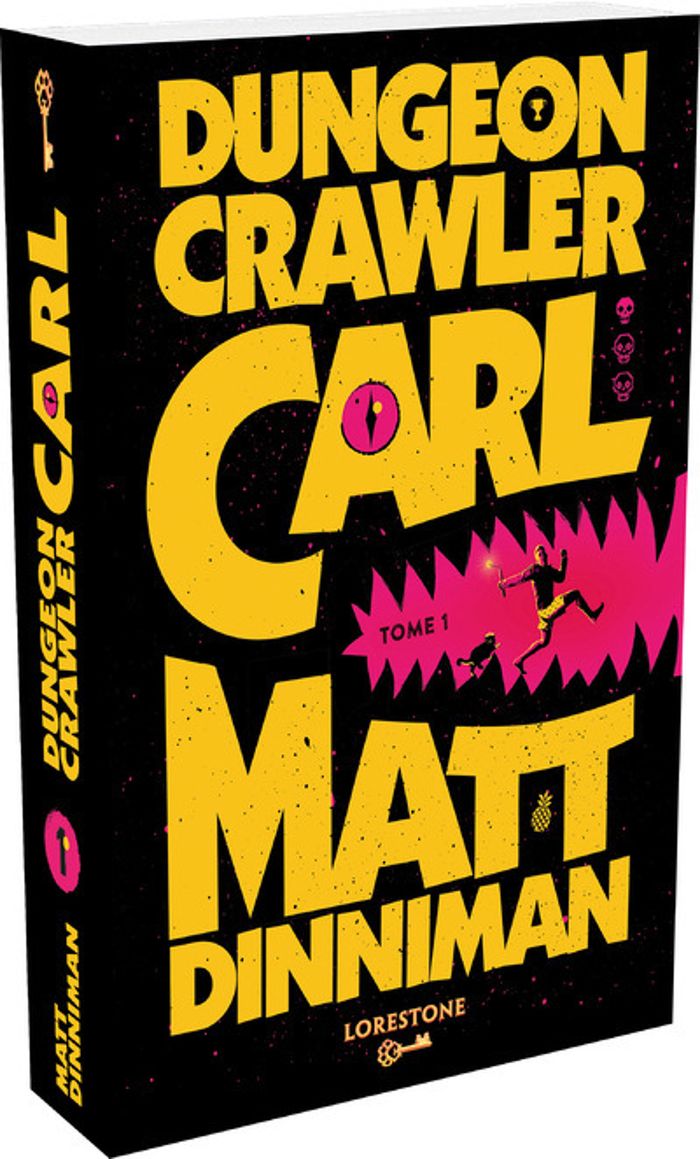 Couverture du livre « DUNGEON CRAWLER CARL - TOME 1 - VOL01 », librairie Les Contes Infusés à Corte