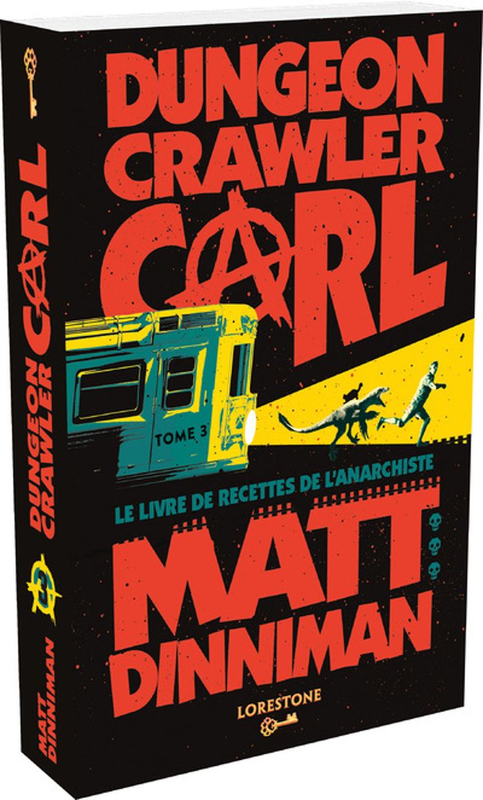 Couverture du livre « Le livre de recettes de l'anarchiste » de Matt Dinniman, librairie Les Contes Infusés à Corte