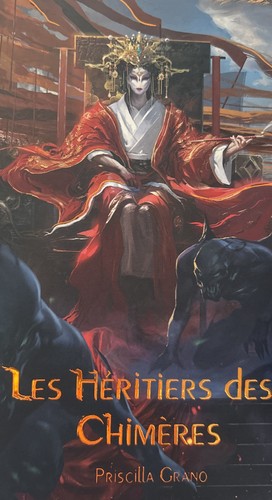 Couverture du livre « Les héritiers des chimères » de Priscilla Grano, librairie Les Contes Infusés à Corte