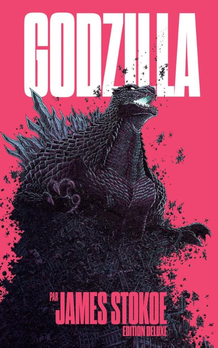 Couverture du livre « Godzilla par James Stokoe » de James Stokoe, librairie Les Contes Infusés à Corte