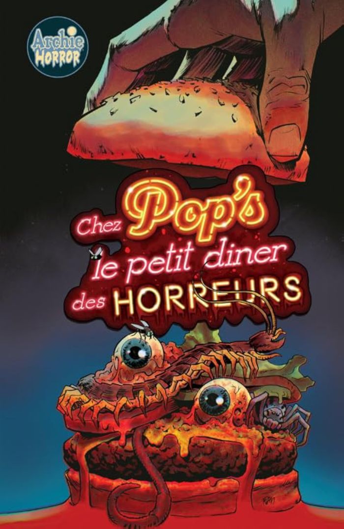 Couverture du livre « Chez Pop's le petit diner des horreurs », librairie Les Contes Infusés à Corte