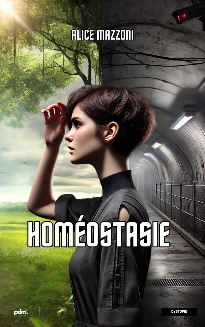 Couverture du livre « Homéostasie : roman » de Alice Mazzoni, librairie Les Contes Infusés à Corte