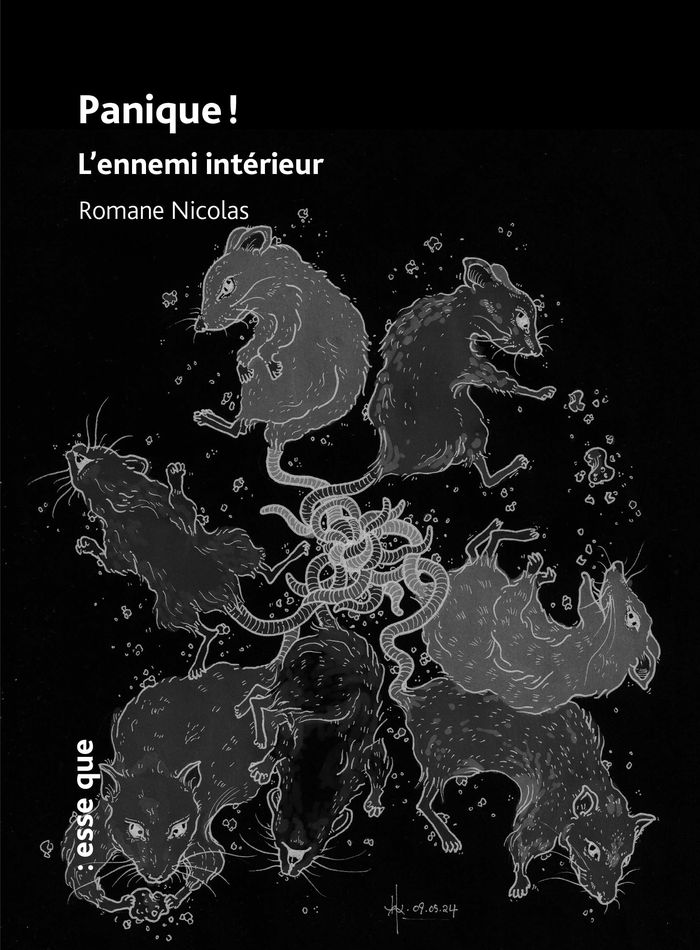 Couverture du livre « Panique ! : L'ennemi intérieur » de Romane Nicolas, librairie Les Contes Infusés à Corte