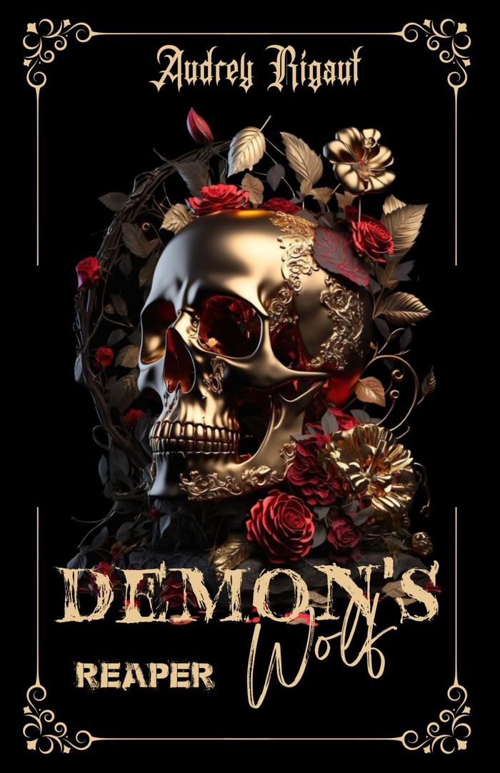 Couverture du livre « The demon's wolf : reaper » de Audrey Rigaut, librairie Les Contes Infusés à Corte