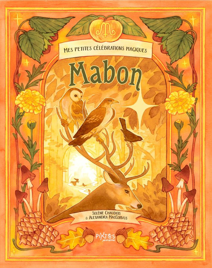Couverture du livre « Mabon » de Alexandra MacCorvus, librairie Les Contes Infusés à Corte