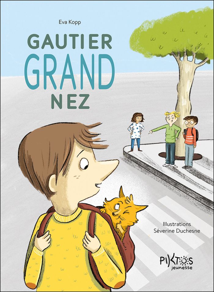 Couverture du livre « Gautier Grand nez » de Eva Kopp, librairie Les Contes Infusés à Corte