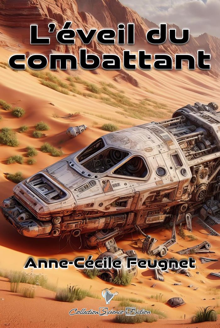 Couverture du livre « L'EVEIL DU COMBATTANT » de Anne-Cecile Feugnet, librairie Les Contes Infusés à Corte