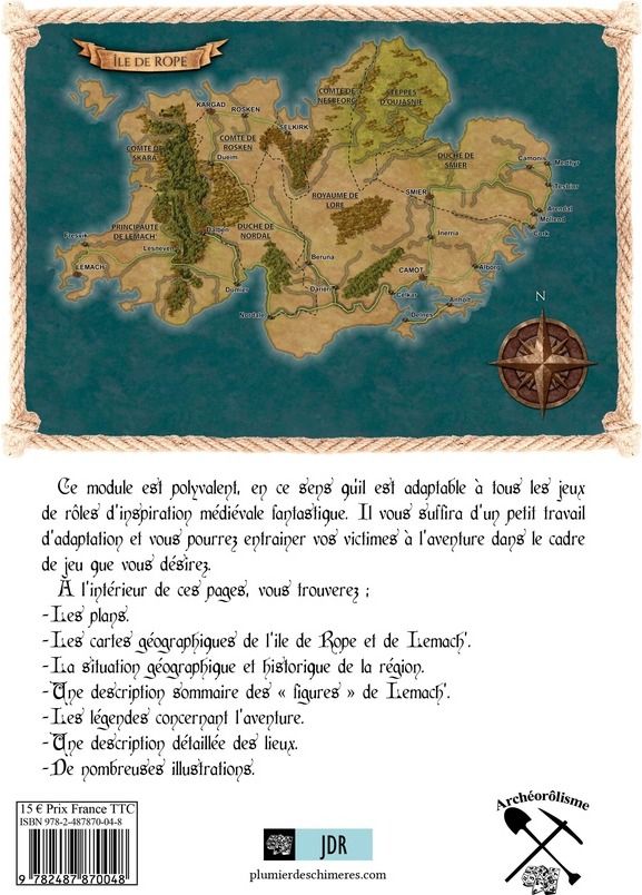 Quatrième de couverture de « LA GUILDE DU A »