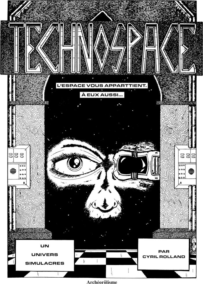 Couverture du livre « TECHNOSPACE » de Rolland/messot, librairie Les Contes Infusés à Corte