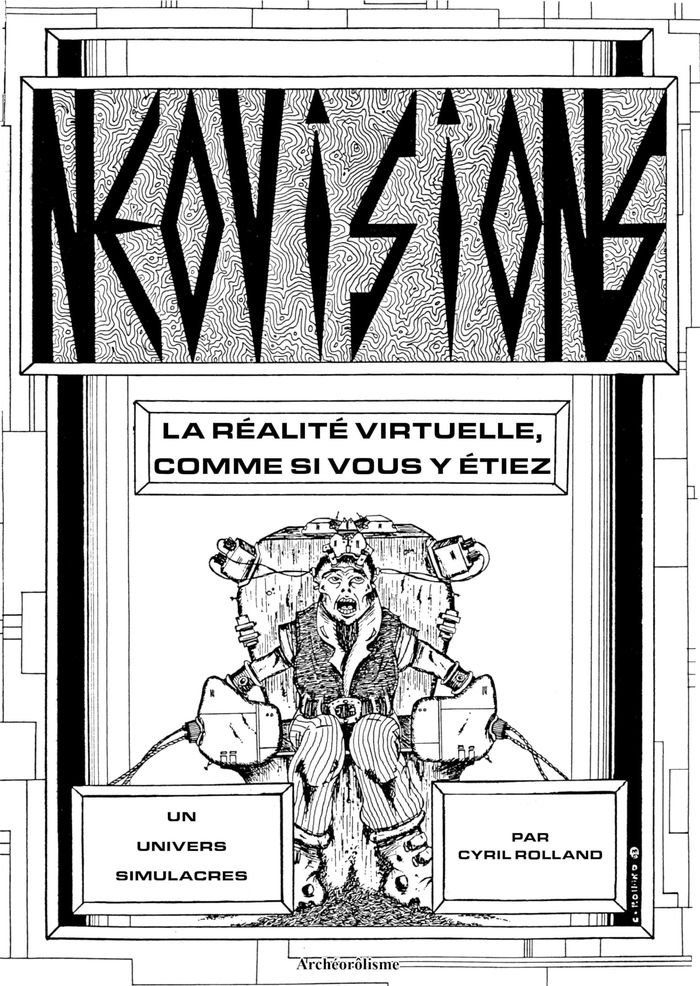 Couverture du livre « NEOVISIONS » de Cyril Rolland, librairie Les Contes Infusés à Corte