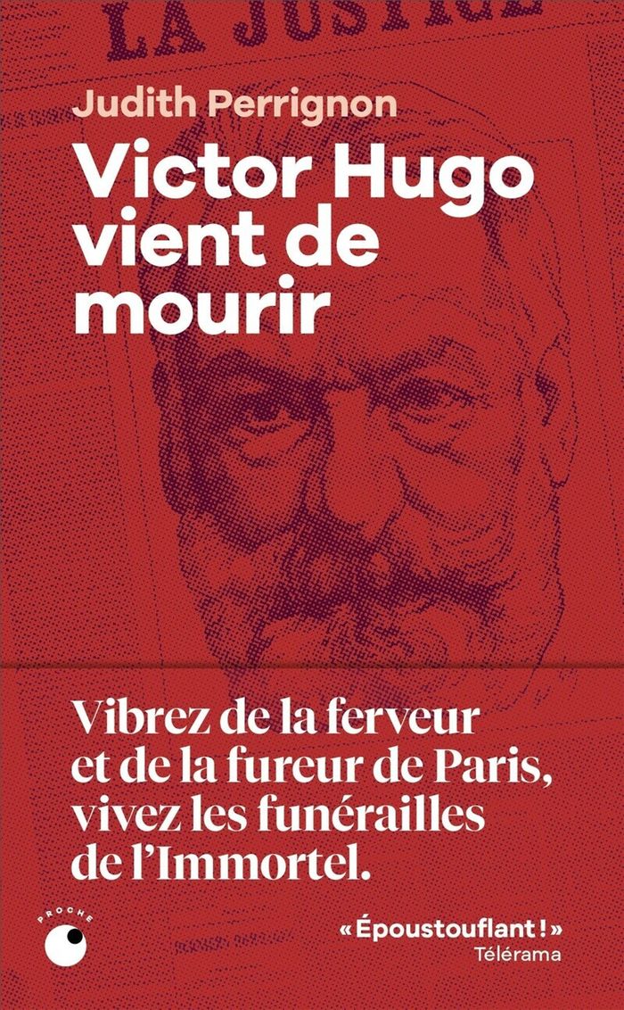Couverture du livre « VICTOR HUGO VIENT DE MOURIR », librairie Les Contes Infusés à Corte