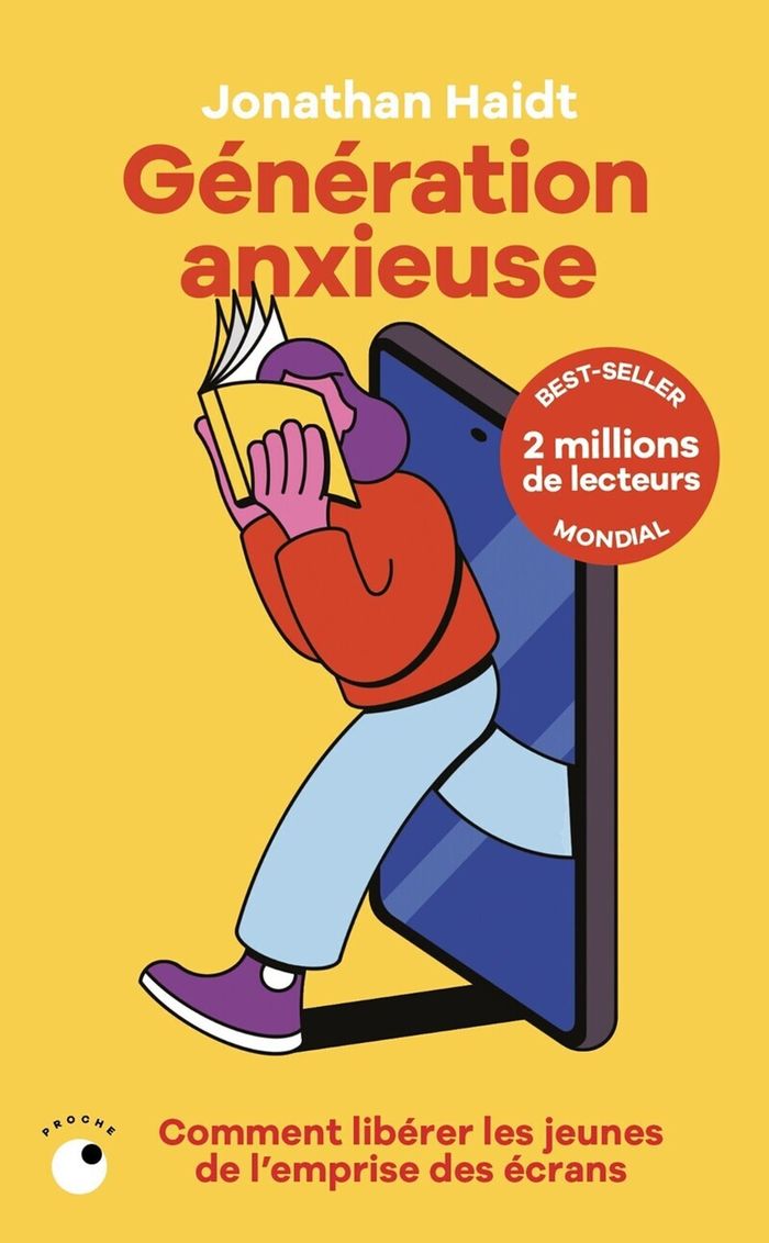Couverture du livre « GENERATION ANXIEUSE », librairie Les Contes Infusés à Corte