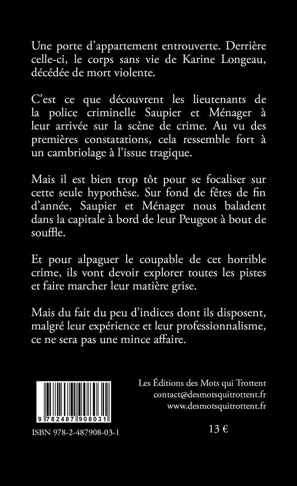 Quatrième de couverture de « FALLAIT Y PENSER AVANT »