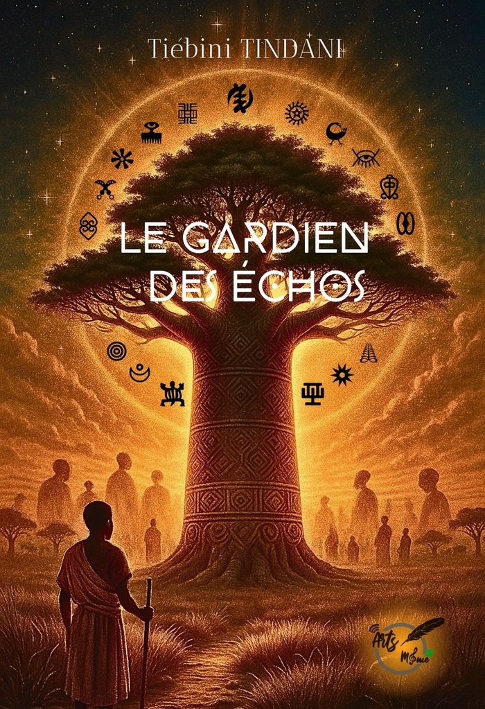 Couverture du livre « Le gardien des échos : épopée », librairie Les Contes Infusés à Corte