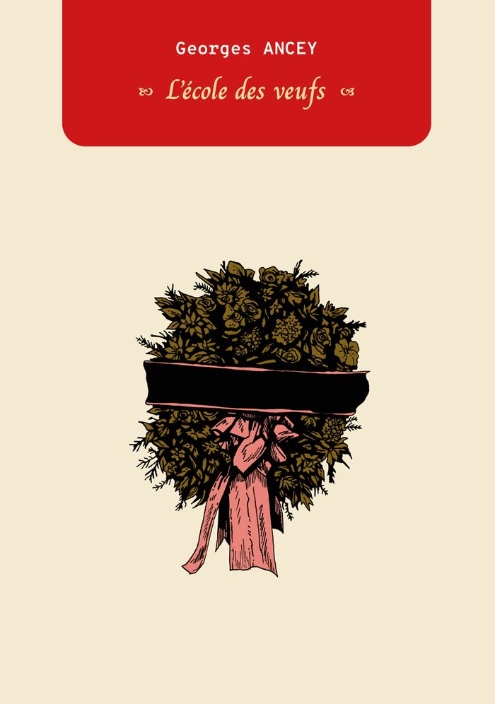 Couverture du livre « L'ECOLE DES VEUFS » de Ancey/carvalho, librairie Les Contes Infusés à Corte