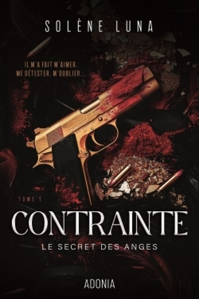 Couverture du livre « Contrainte » de Solène Luna, librairie Les Contes Infusés à Corte
