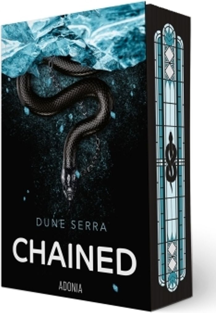 Couverture du livre « Chained » de Dune Serra, librairie Les Contes Infusés à Corte