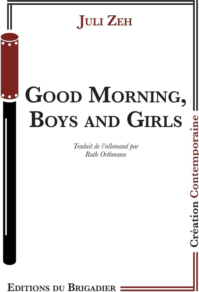 Couverture du livre « GOOD MORNING, BOYS AND GIRLS », librairie Les Contes Infusés à Corte
