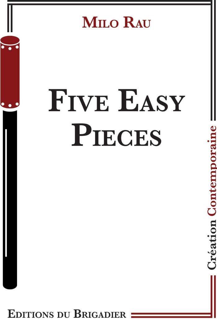 Couverture du livre « Five Easy Pieces », librairie Les Contes Infusés à Corte