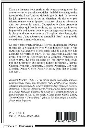 Quatrième de couverture de « Le Sexe Faible »