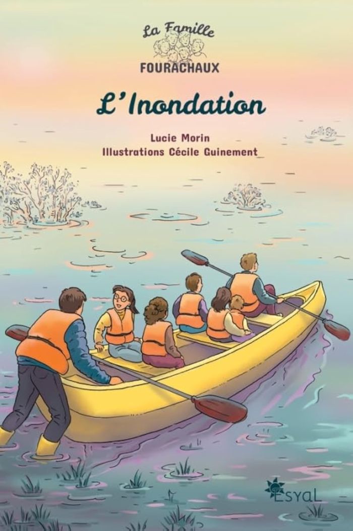 Couverture du livre « L'inondation » de Lucie Morin, librairie Les Contes Infusés à Corte