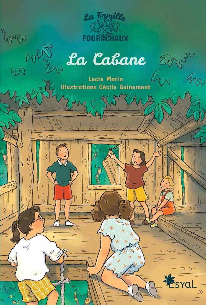 Couverture du livre « La cabane » de Lucie Morin, librairie Les Contes Infusés à Corte