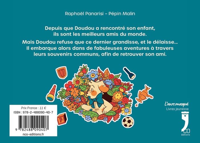 Quatrième de couverture de « LES FABULEUSES AVENTURES DE DOUDOU »