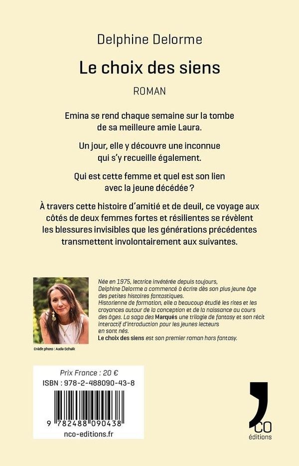 Quatrième de couverture de « Le choix des siens : roman »