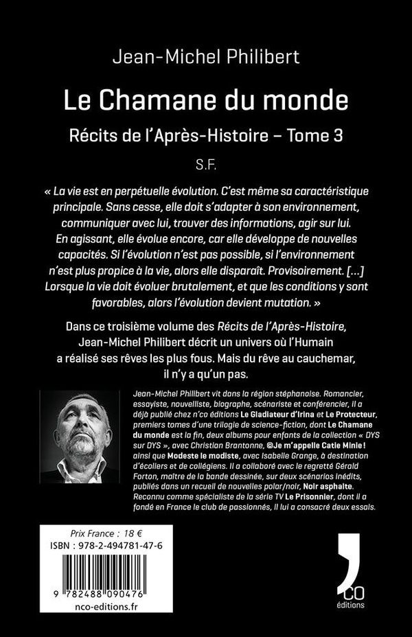 Quatrième de couverture de « Le chamane du monde : roman »