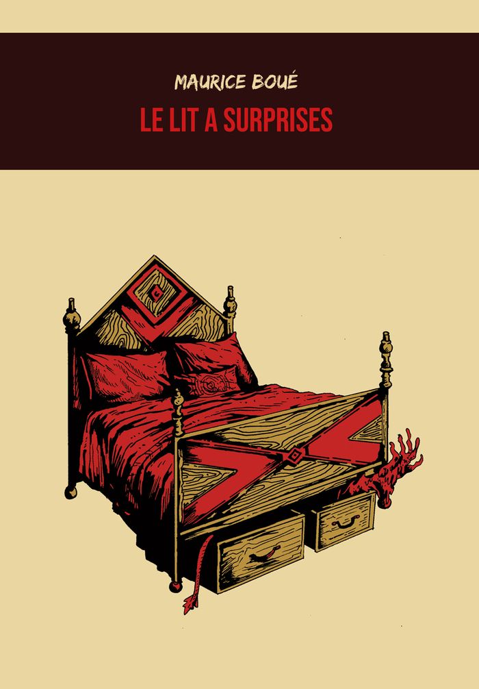 Couverture du livre « LE LIT A SURPRISES » de Boue/carvalho, librairie Les Contes Infusés à Corte
