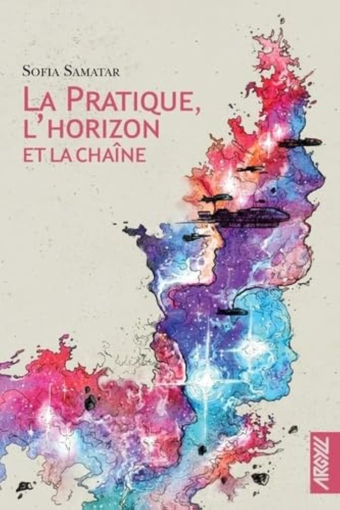 Couverture du livre « LA PRATIQUE, L'HORIZON ET LA CHAINE », librairie Les Contes Infusés à Corte