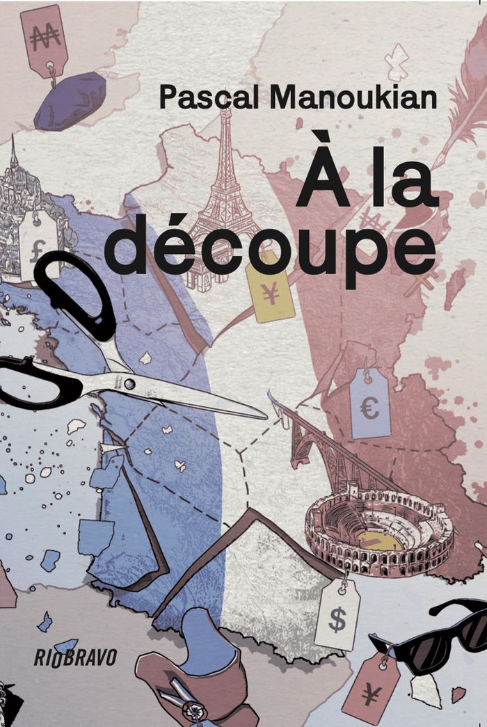 Couverture du livre « À la découpe » de Pascal Manoukian, librairie Les Contes Infusés à Corte