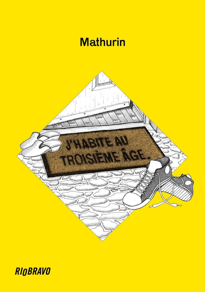 Couverture du livre « J'habite au troisième âge » de Mathurin, librairie Les Contes Infusés à Corte