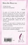 Quatrième de couverture de « Mots dits maux tus »
