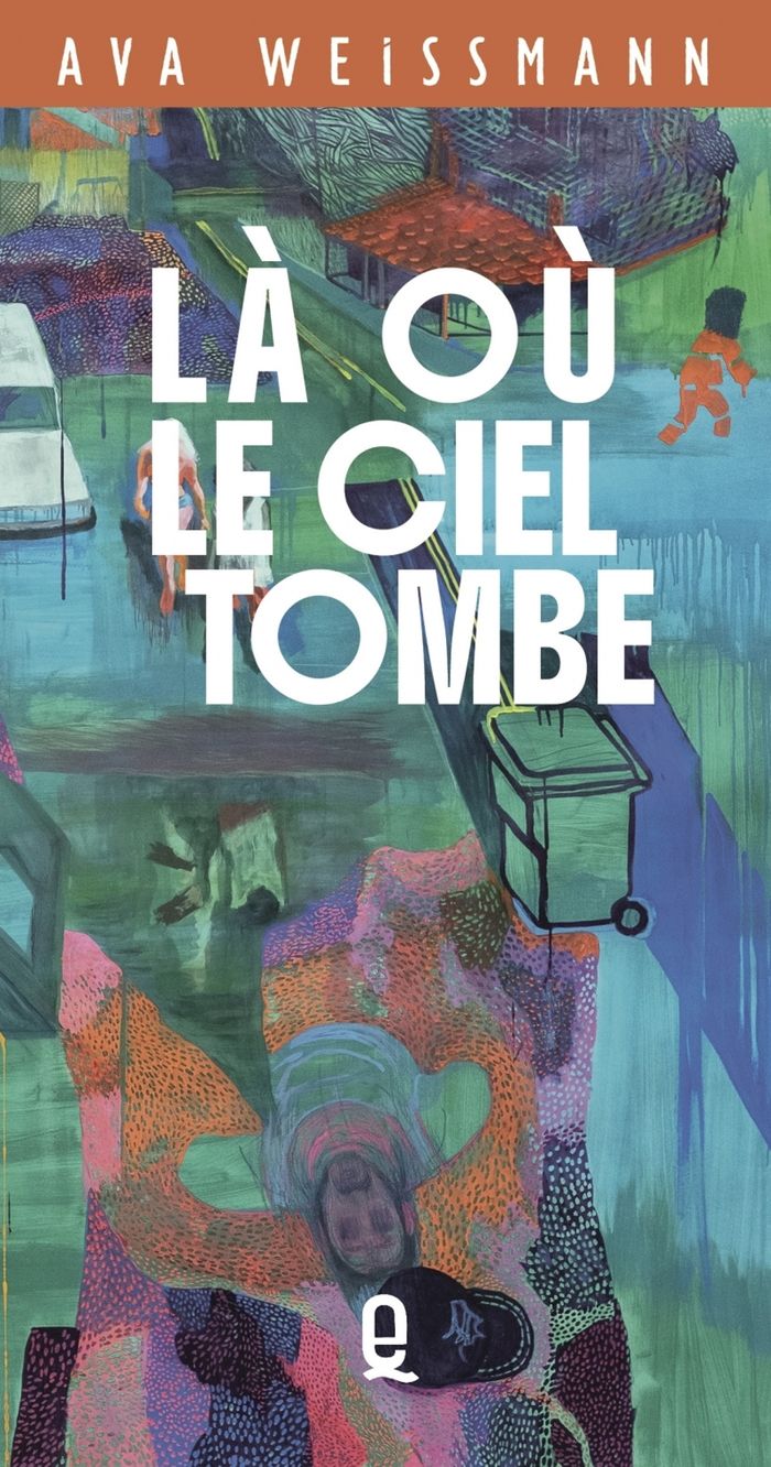 Couverture du livre « Là où le ciel tombe » de Ava Weissmann, librairie Les Contes Infusés à Corte