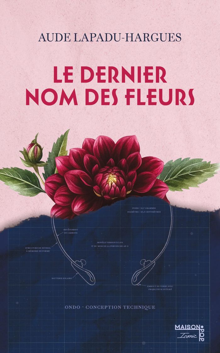 Couverture du livre « Le dernier nom des fleurs : roman », librairie Les Contes Infusés à Corte