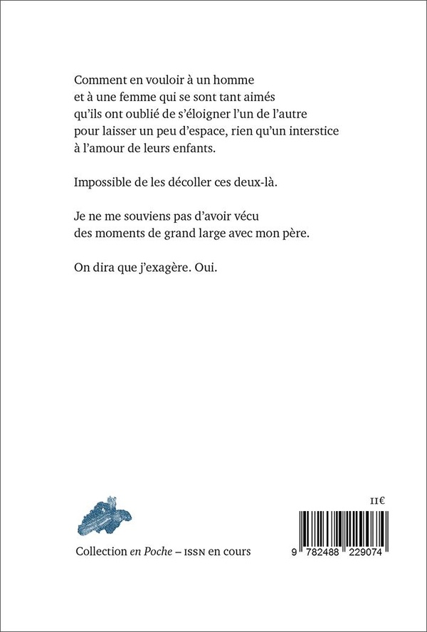Quatrième de couverture de « La dernière pluie »