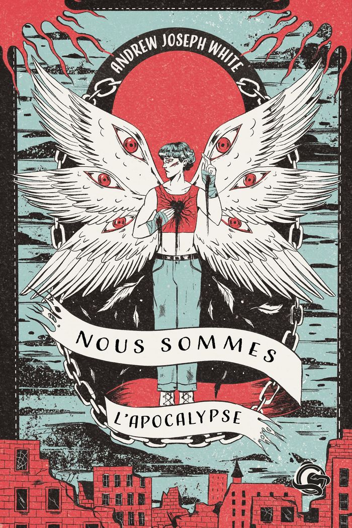 Couverture du livre « Nous sommes l'apocalypse » de Andrew Joseph White, librairie Les Contes Infusés à Corte