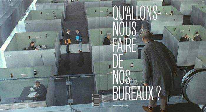 Couverture du livre « QU'ALLONS-NOUS FAIRE DE NOS BUREAUX ? » de Roumi/blaisse, librairie Les Contes Infusés à Corte
