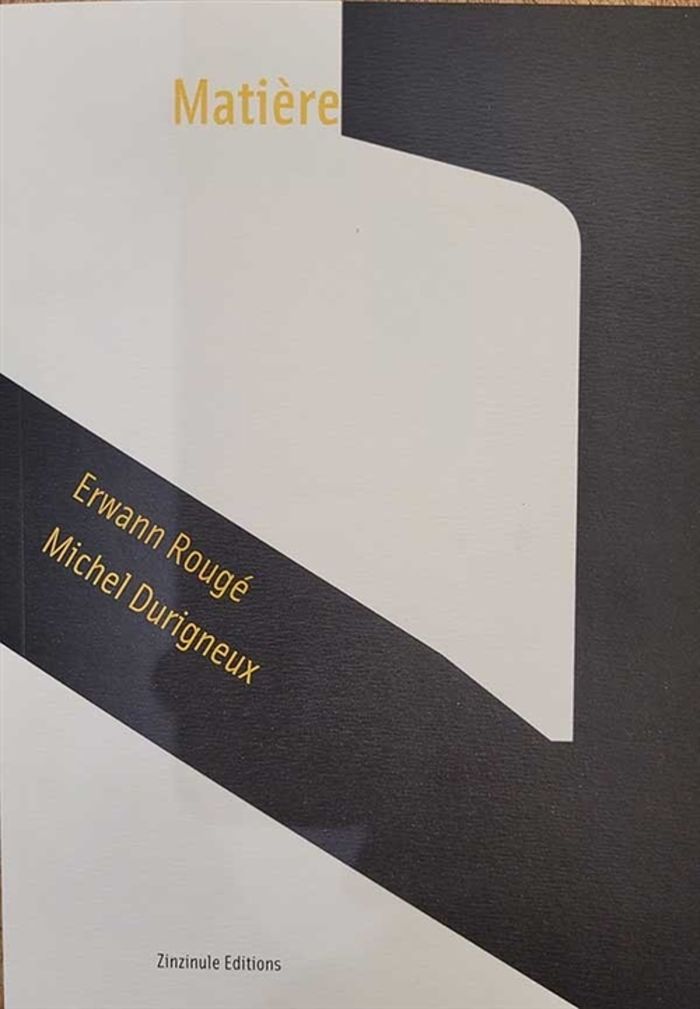 Couverture du livre « Matière » de Michel Durigneux, librairie Les Contes Infusés à Corte
