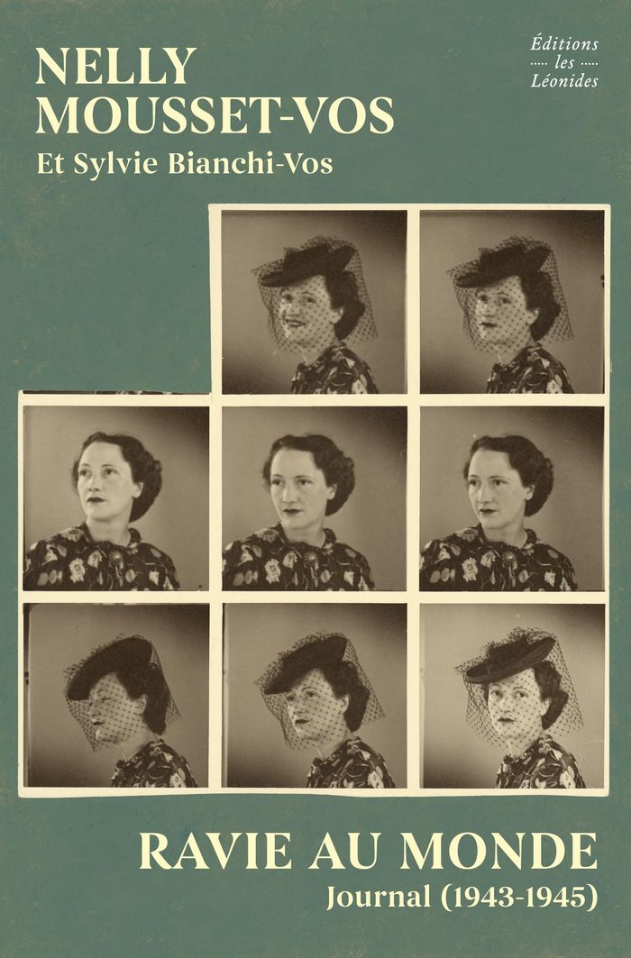 Couverture du livre « Ravie au monde : journal 1943-1945 » de Nelly Mousset-Vos, librairie Les Contes Infusés à Corte