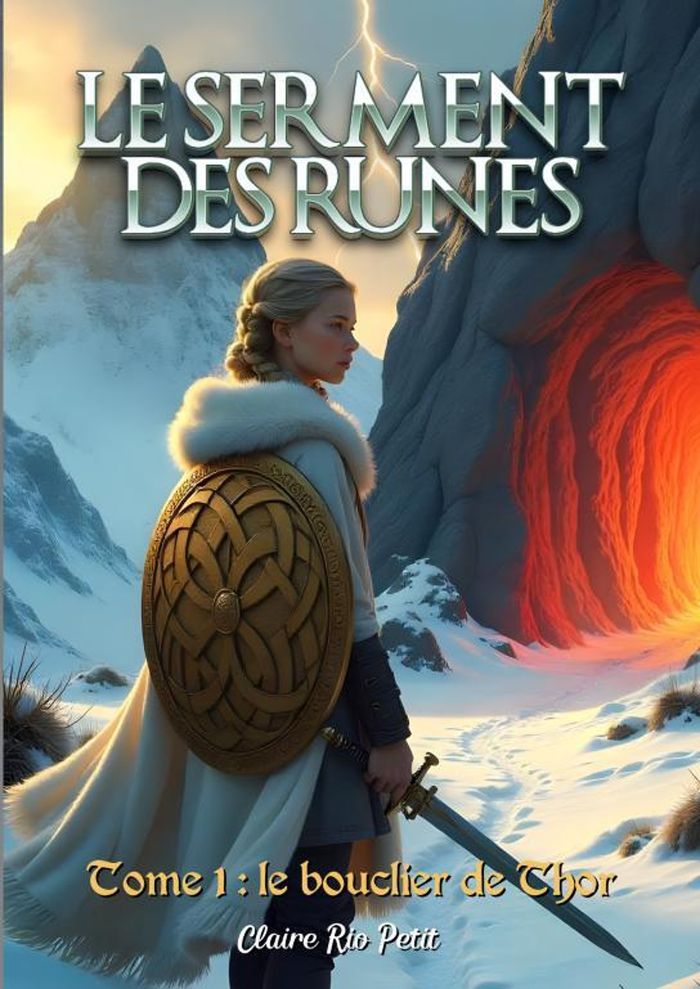 Couverture du livre « LE BOUCLIER DE THOR » de Claire Rio Petit, librairie Les Contes Infusés à Corte