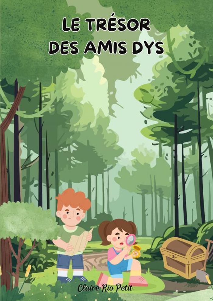 Couverture du livre « LE TRESOR DES AMIS DYS » de Claire Rio Petit, librairie Les Contes Infusés à Corte