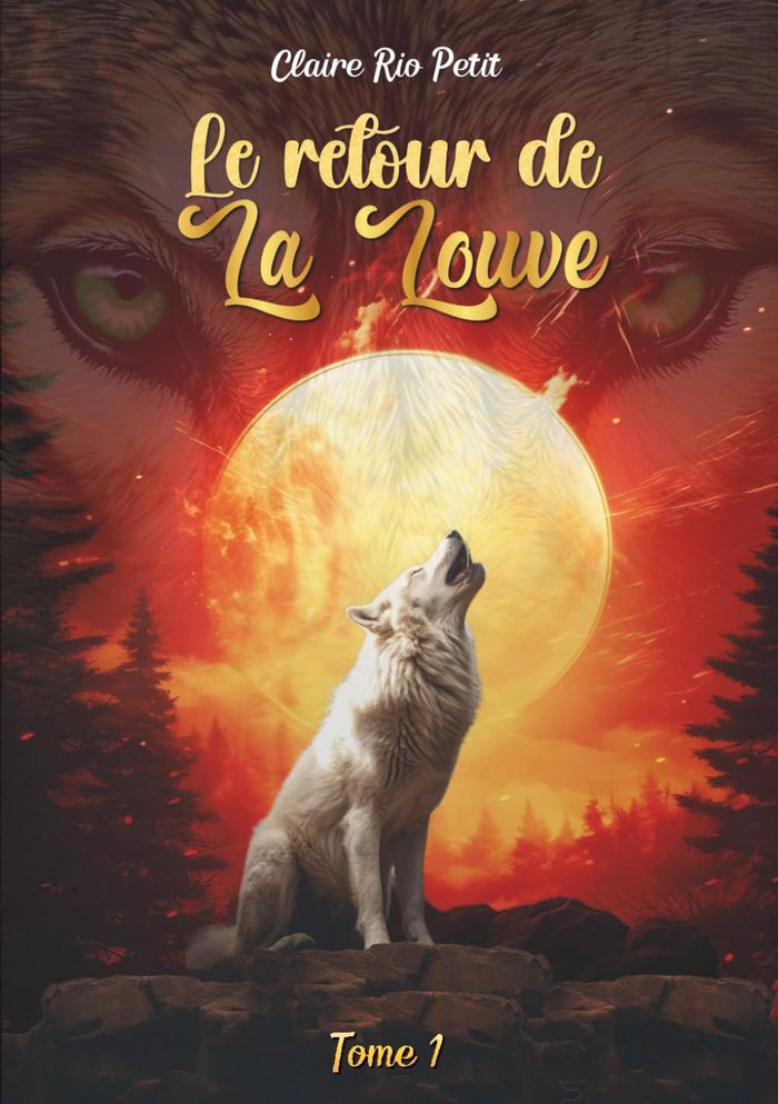 Couverture du livre « Le retour de la louve » de Claire Rio petit, librairie Les Contes Infusés à Corte
